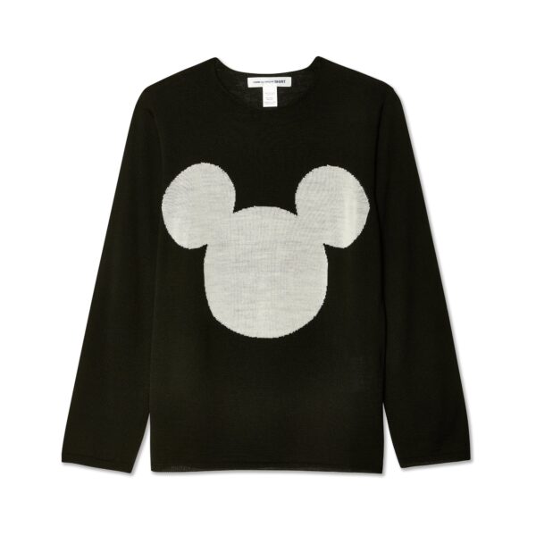 CDG Black and White Mickey Mouse Sweater