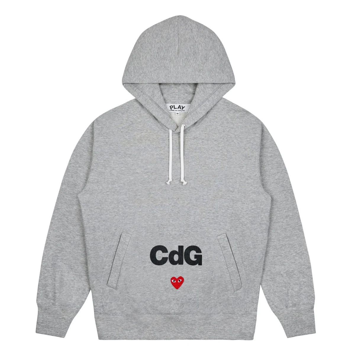 CDG X Play Hoodie – Grey