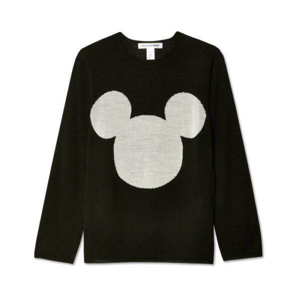 CDG Black and White Mickey Mouse Sweater