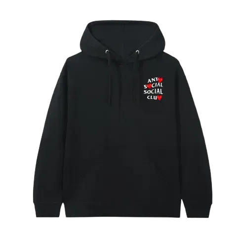 ASSC X CDG Black Hoodie