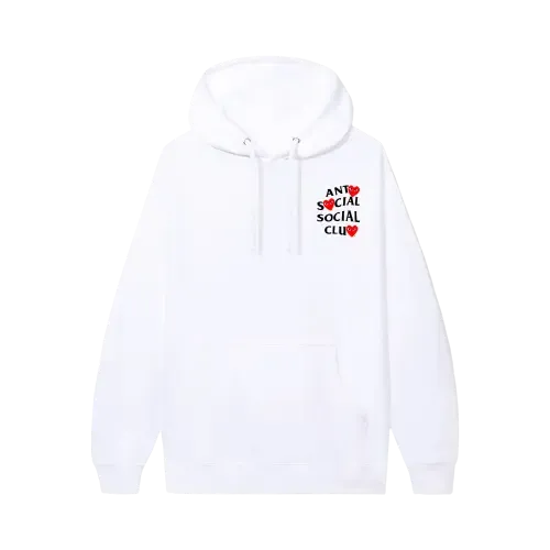 ASSC X CDG White Hoodie