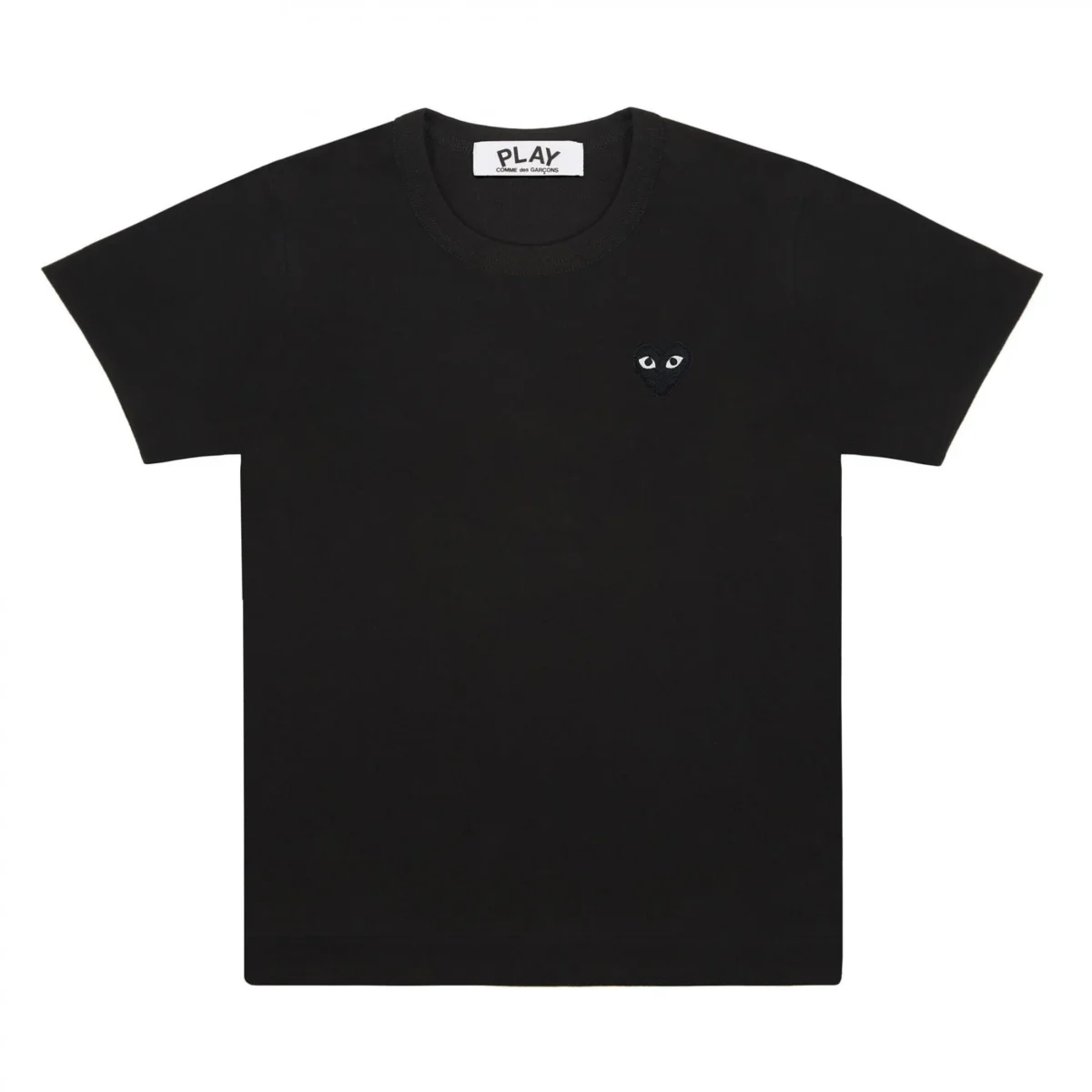 Play Basic T-Shirt Black Emblem (Black)