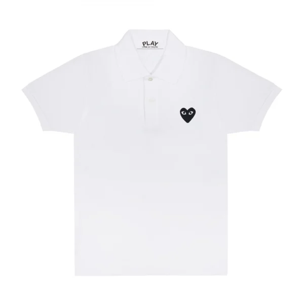 Play Polo Black Emblem (White)