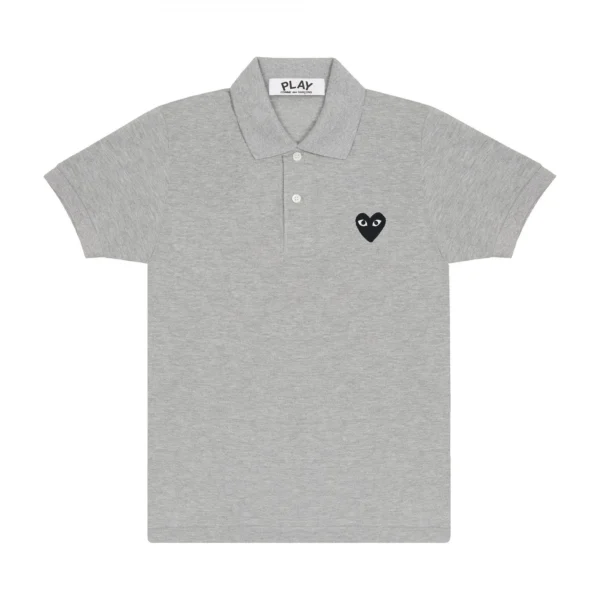 Play Polo Black Emblem (Grey)