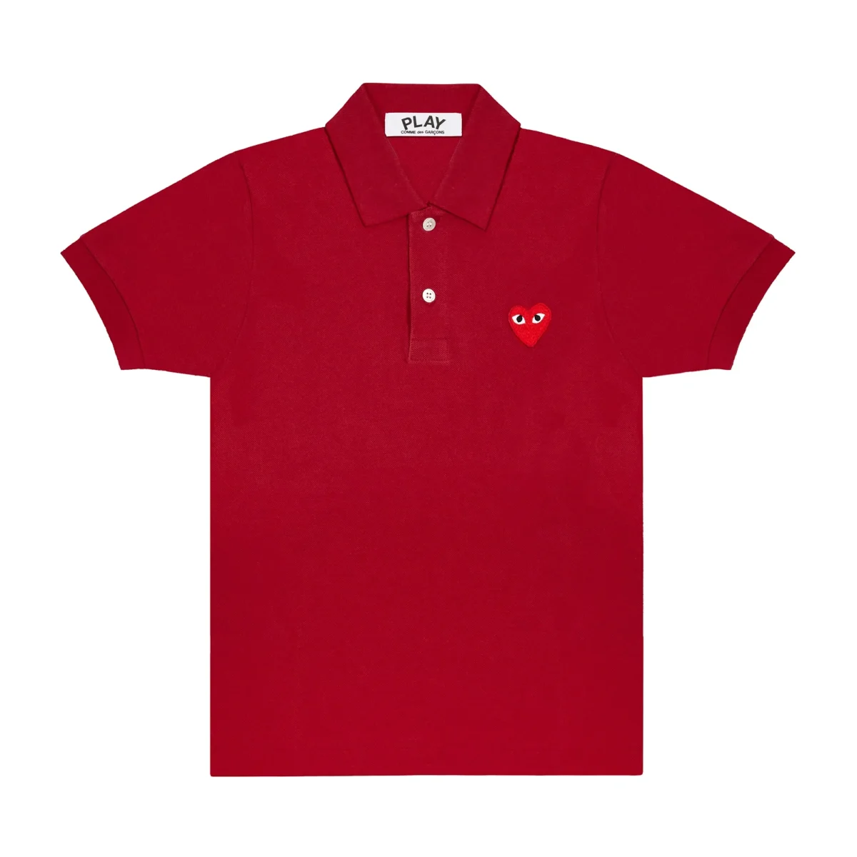 Play Polo Red Emblem (Burgundy)