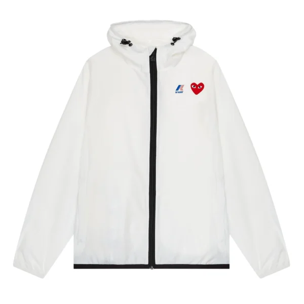 K-Way*Play Jacket Full Zip (White)