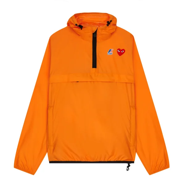 K-Way*Play Jacket Half Zip (Orange)