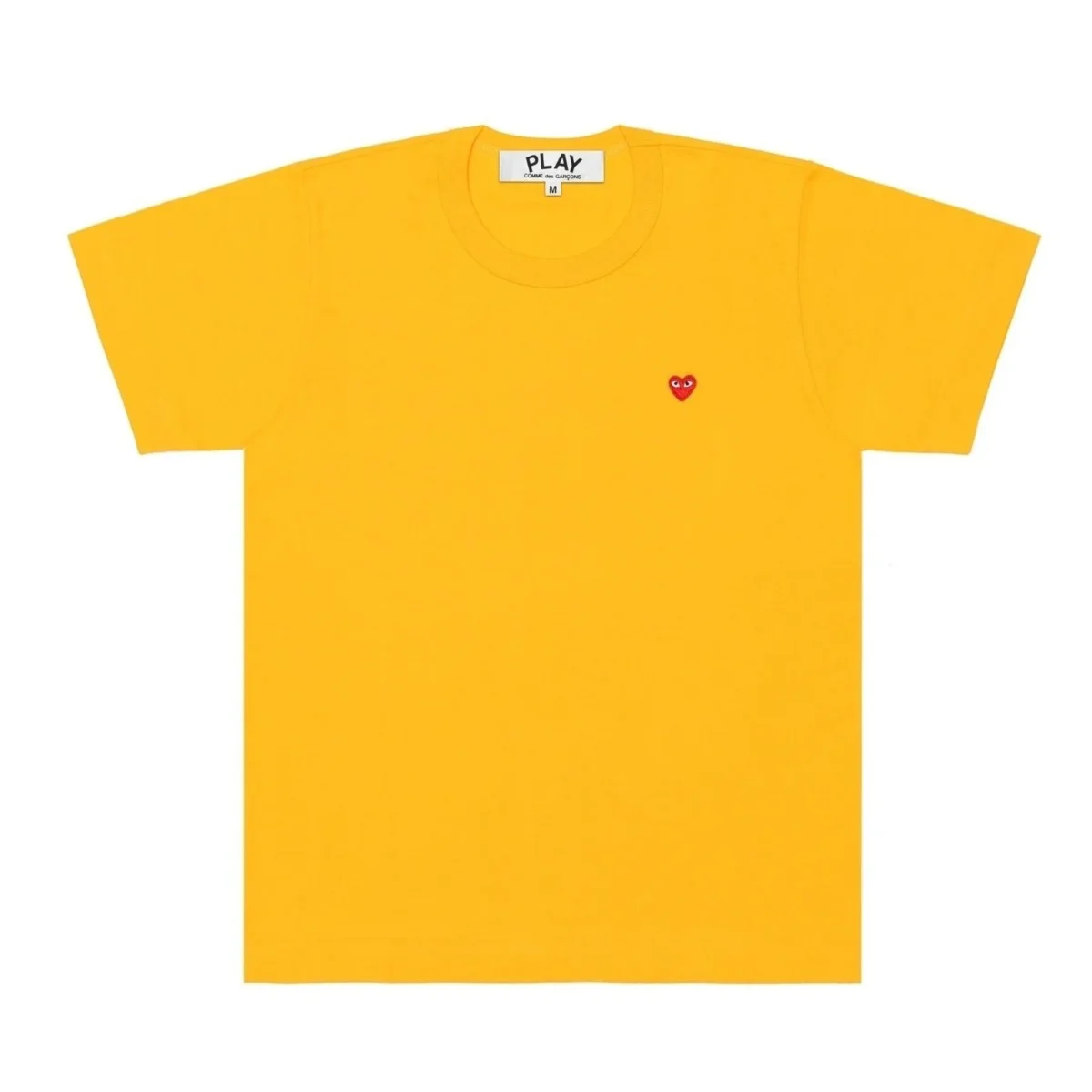 Play Coloured Small Emblem T-Shirt (Yellow)