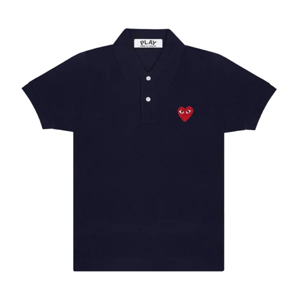 Play Polo Red Emblem (Navy)